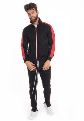 Black & Red Tracksuit