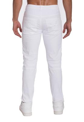 Iains Clothing - Mens White Jeans
