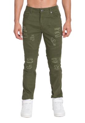 Iains Clothing - Mens Green Jeans