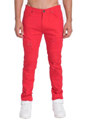 Iains Clothing - Mens Red Jeans