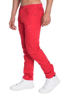 Iains Clothing - Mens Red Jeans