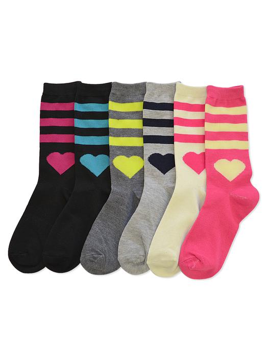 Wholesale Mamia Ladies Design Crew Socks (white)