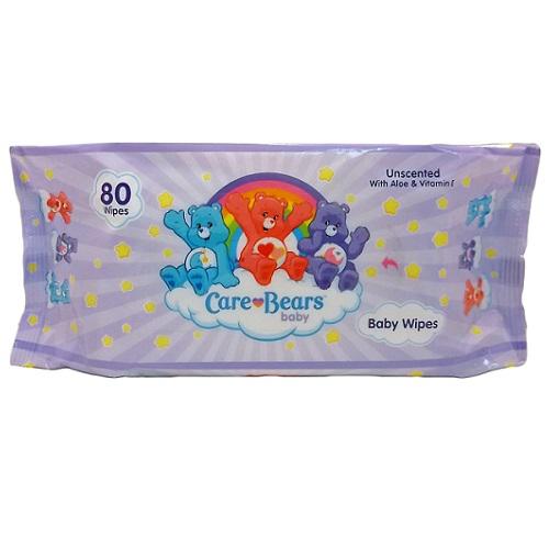 Wholesale Care Bears Baby Wipes 80ct Unscented
