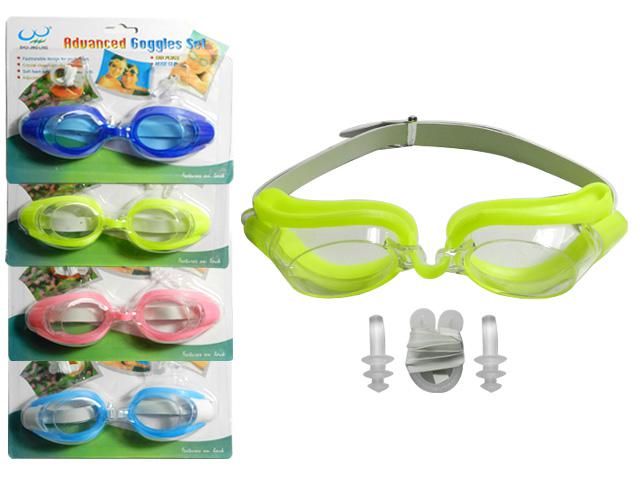 SWIM GOGGLES+NOSE PLUG;EAR PLUG