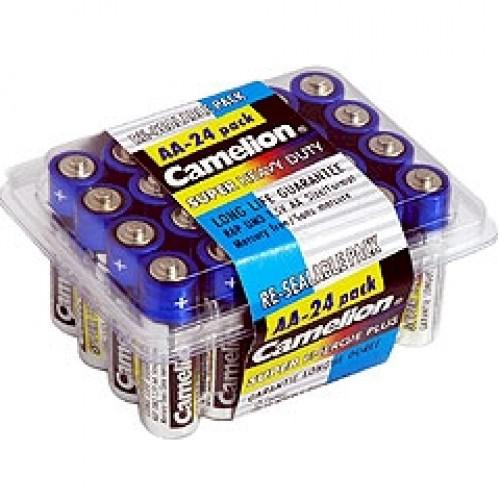 AA Super Heavy Duty Batteries, 24 Pack