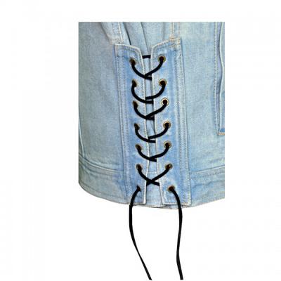 Denim Motorcycle Vest