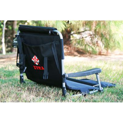 Custom Logo Black Stadium Chair