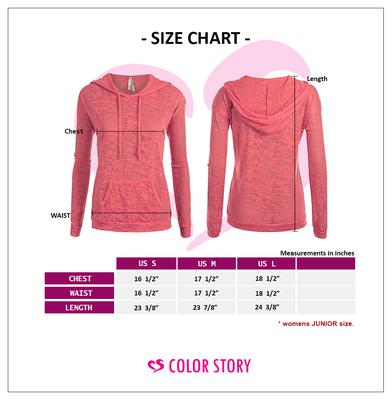 Light Weight Burn Out Pullover Hoodie ∙ CS8227