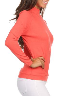 Light Weight Mock Neck Sweater ∙ CS8186