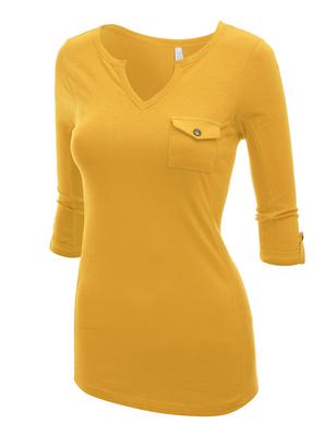 Fashion 3/4 Sleeve Tee ∙ CS10009