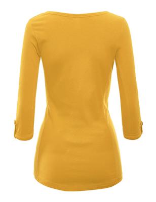 Fashion 3/4 Sleeve Tee ∙ CS10009