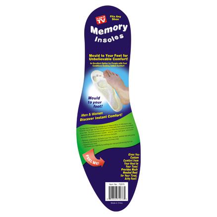Memory Insoles (Fits Any Shoe)