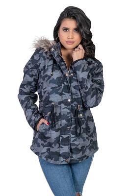PA3115 Women Jacket Camoflague print