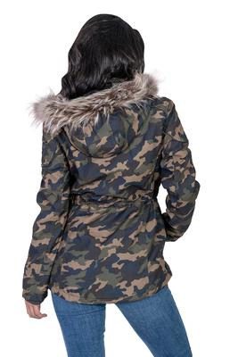 PA3115 Women Jacket Camoflague print