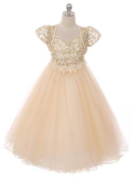Tulle Bottom Pageant Dresses for Girls