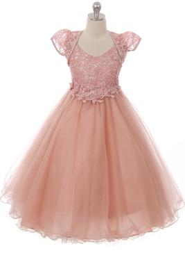 Tulle Bottom Pageant Dresses for Girls