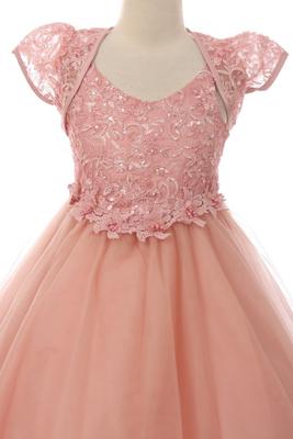 Tulle Bottom Pageant Dresses for Girls