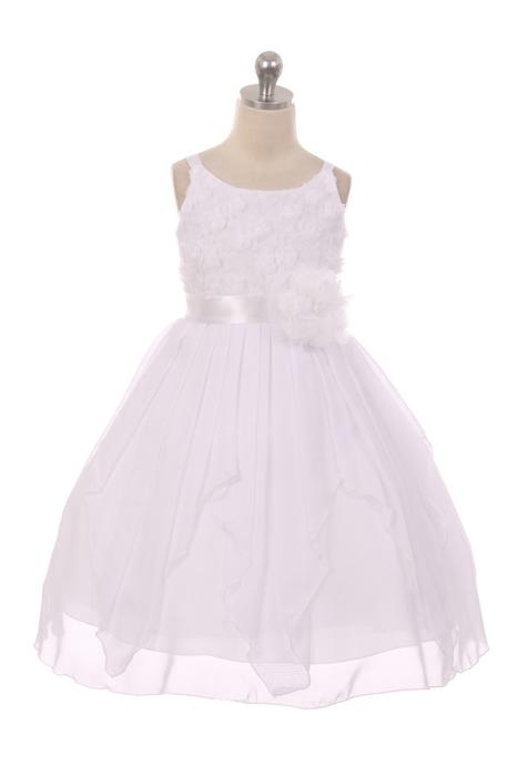 White Chiffon Dresses