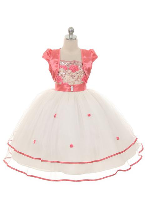 Flower Girl Dresses with Floral Embroidery