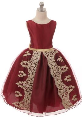 Fancy Embroidered Girl Dresses