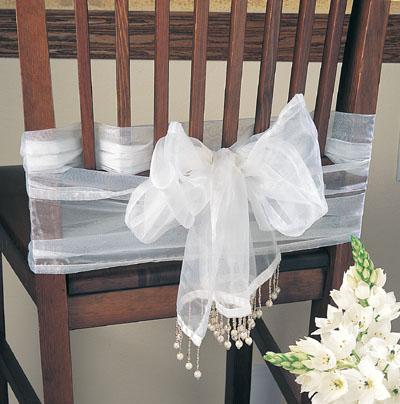 Sheer Tissue Beaded Garland