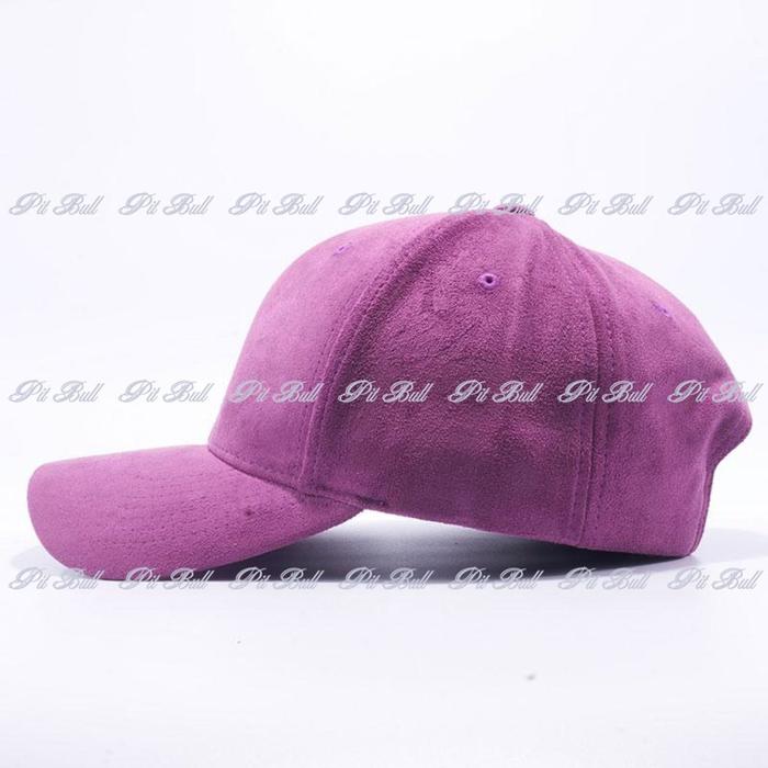 Pit Bull Suede Baseball Hats Wholesale [Purple]