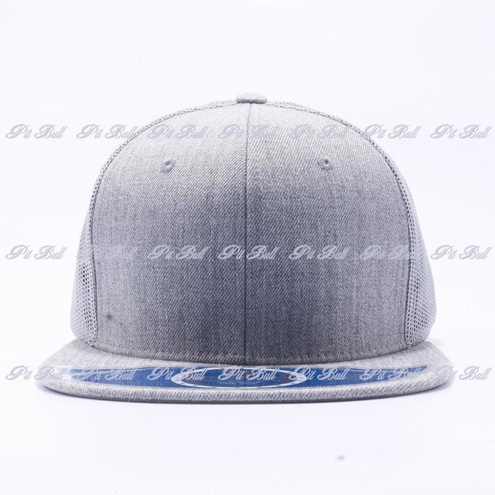 Pit Bull Wool Blend Trucker Hats Wholesale [Heather]