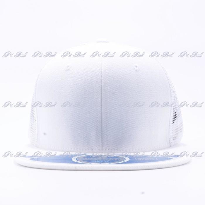 Pit Bull Wool Blend Trucker Hats Wholesale [White]