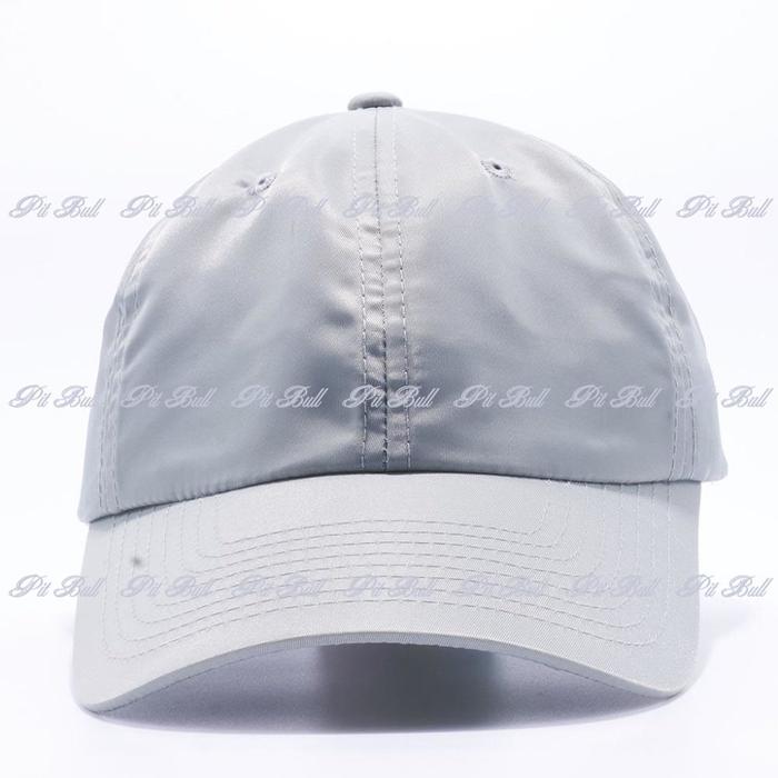 Pit Bull Nylon Dad Hat Wholesale [Silver]