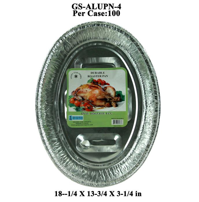 Aluminum Durable Roaster Pan-OVAL