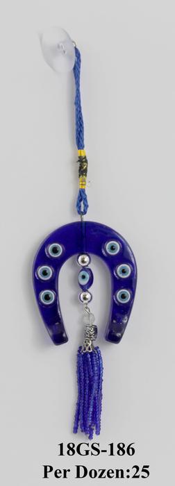 Evil Blue Eye Horse Shoe (1dz)