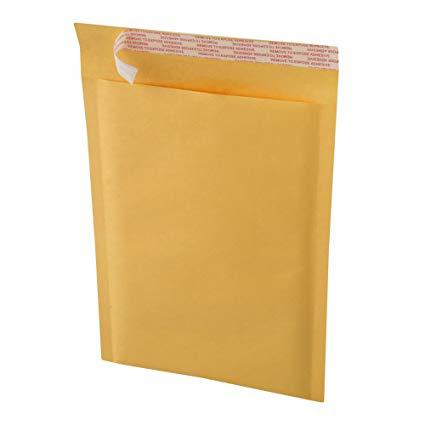 9.5 x 14.5 kraft bubble mailer
