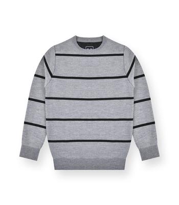 Boys’ Striped Pullover Sweater