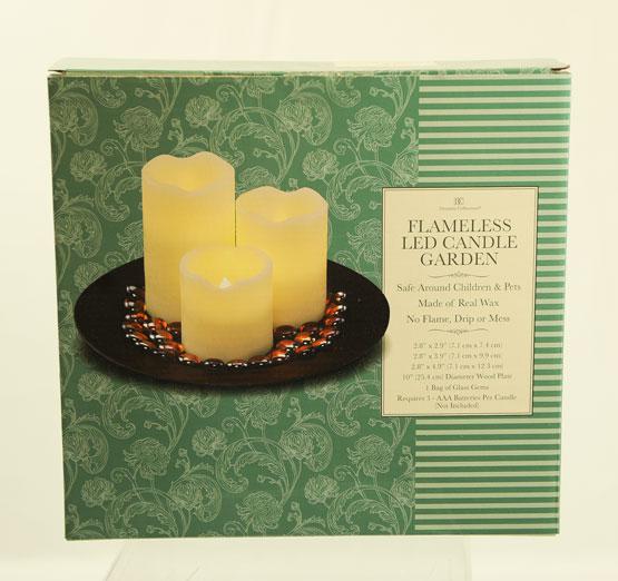 Flameless LED Candle Garden