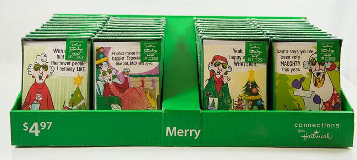 Hallmark Maxine Christmas Card Set - 18 Pac