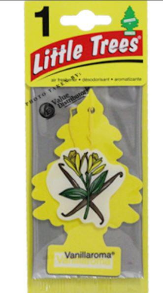LITTLE TREES AIR FRESHNER - VANILLAROMA - 1 PACK