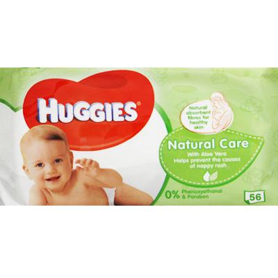 HUGGIES BABY WIPES – NATURAL –