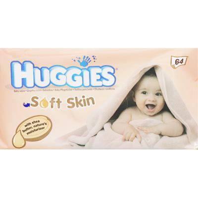 HUGGIES BABY WIPES – SOFT SKIN