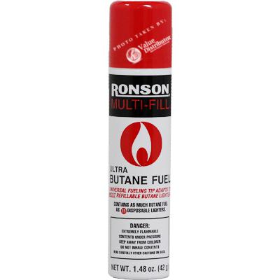 RONSON MULTI-FILL ULTRA BUTANE REFILL 1.48OZ