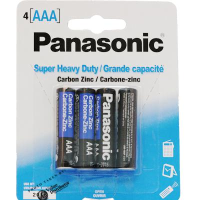 PANASONIC SUPER HEAVY DUTY BATTERIES – AAA4 –