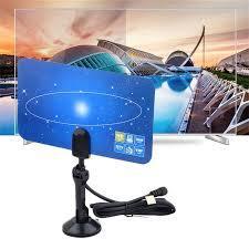 Super Thin Indoor HDTV Antenna - Digital/Analog TV Broadcasts, Lightweight,Sold By ArticaUSA