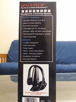 CORDLESS HEADPHONE LISTENING SYSTEM ~ ST-900 sold by Artica USA