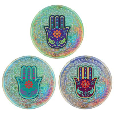 Paper Coaster Hamsa 1Dz