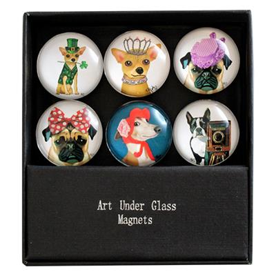 Costume Party Dogs Magnet Set