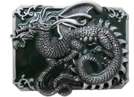 Wholesale Green Dragon Belt Buckle