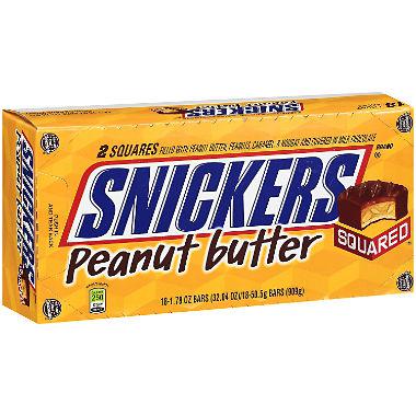 SNICKERS Peanut Butter Squared Chocolate Candy Bars 1.78 oz