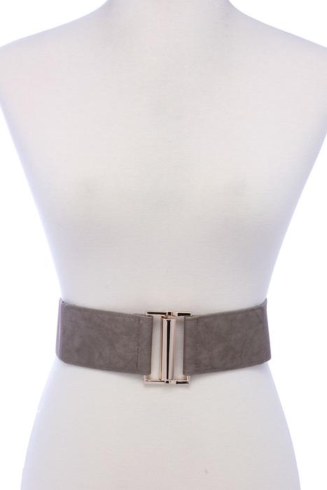 METAL BUCKLE ELASTIC BELT