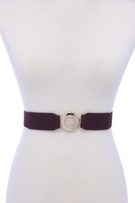 METAL BUCKLE ELASTIC BELT