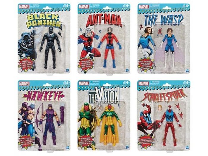 MARVEL 6' SUPER HEROES VINTAGE ASST