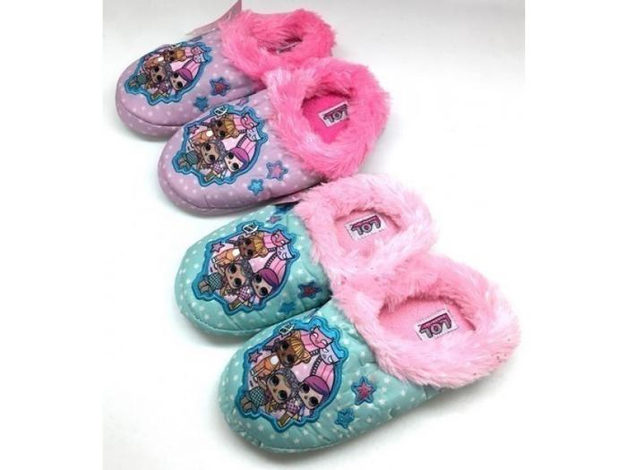 LOL 11-3 PLUSH CLOG 8 LILAC & 4 BLUE